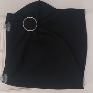 Express mini skirt with buckle